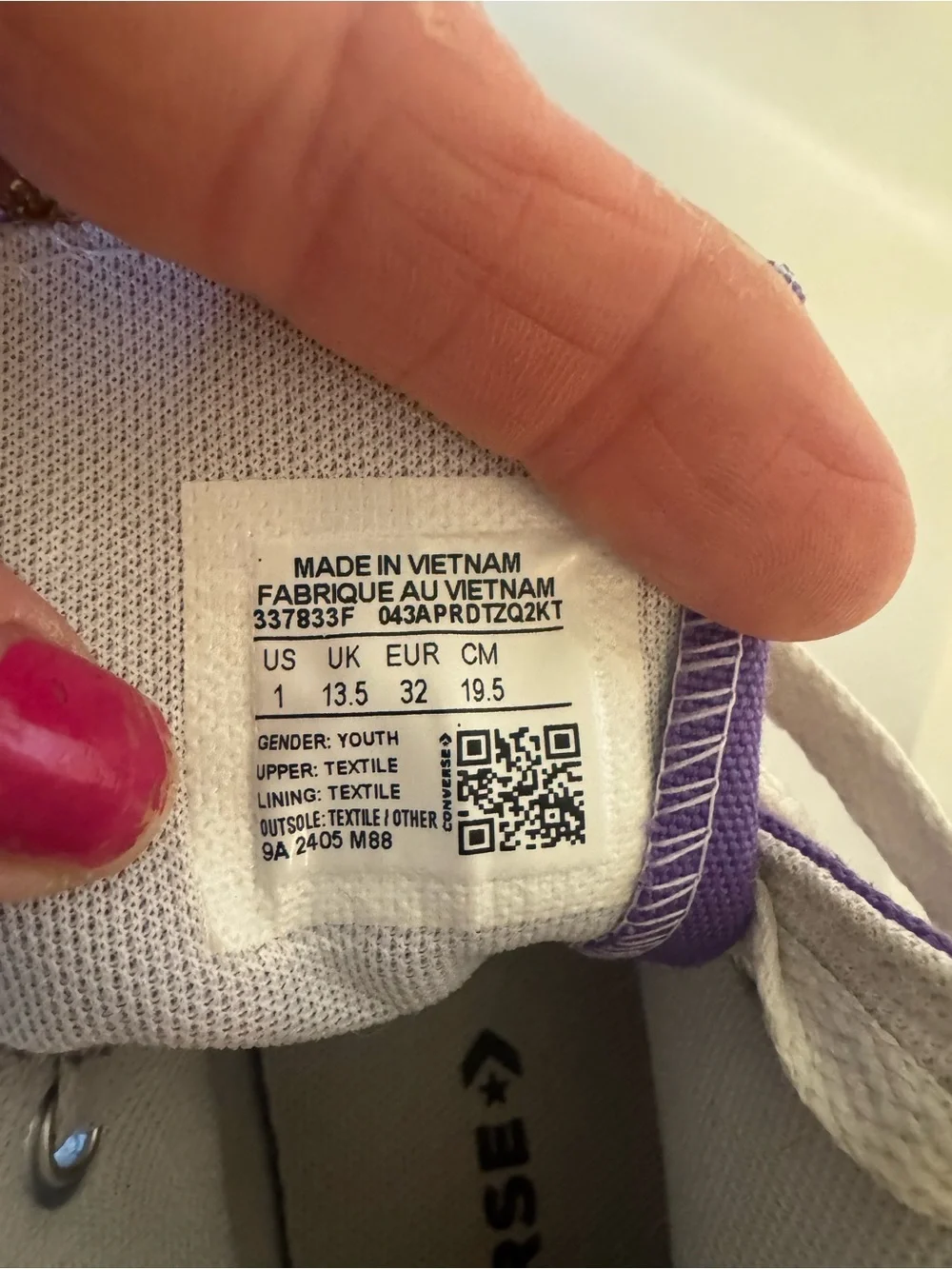 Converse high top sneakers